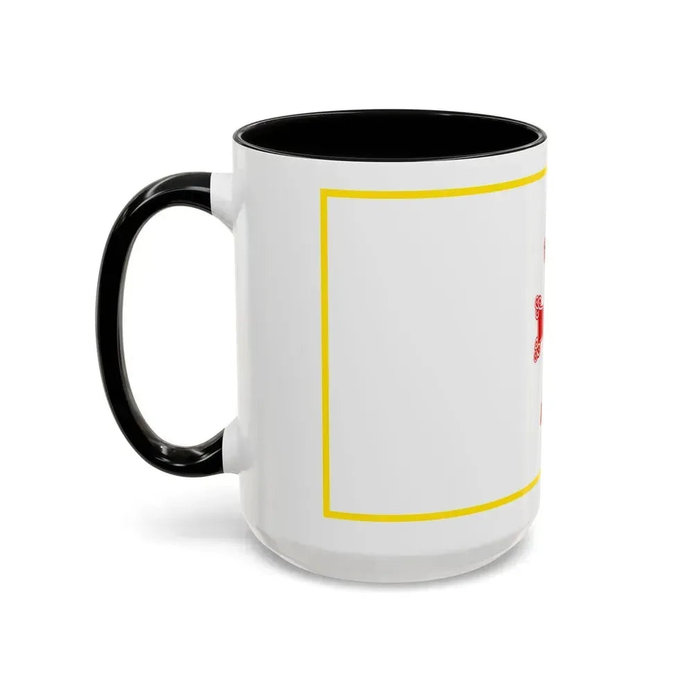 Flag of Gyumri Armenia - Accent Coffee Mug - Go Mug Yourself
