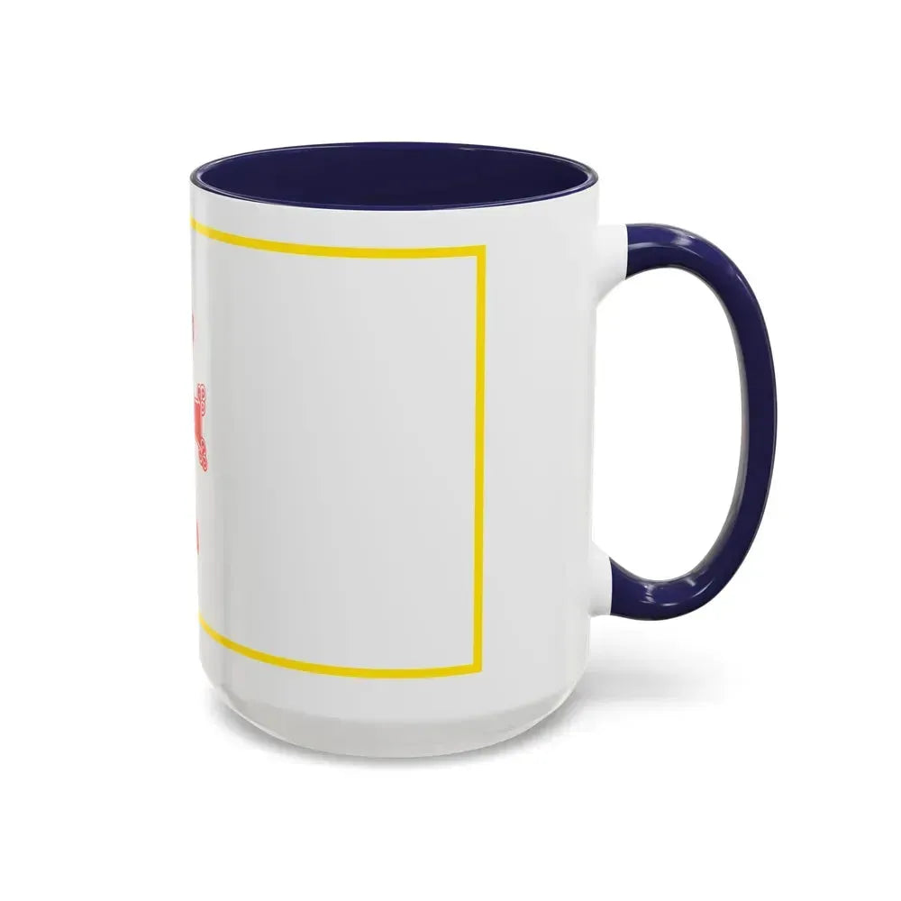 Flag of Gyumri Armenia - Accent Coffee Mug - Go Mug Yourself