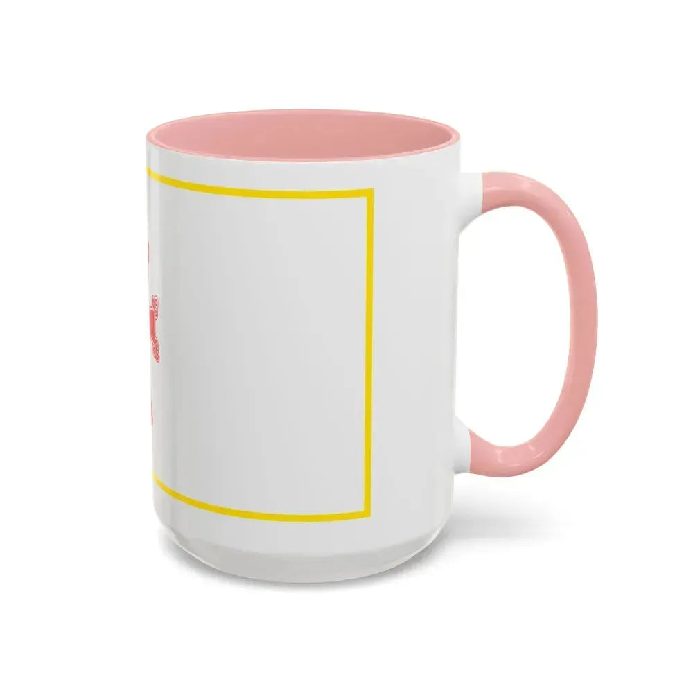 Flag of Gyumri Armenia - Accent Coffee Mug - Go Mug Yourself