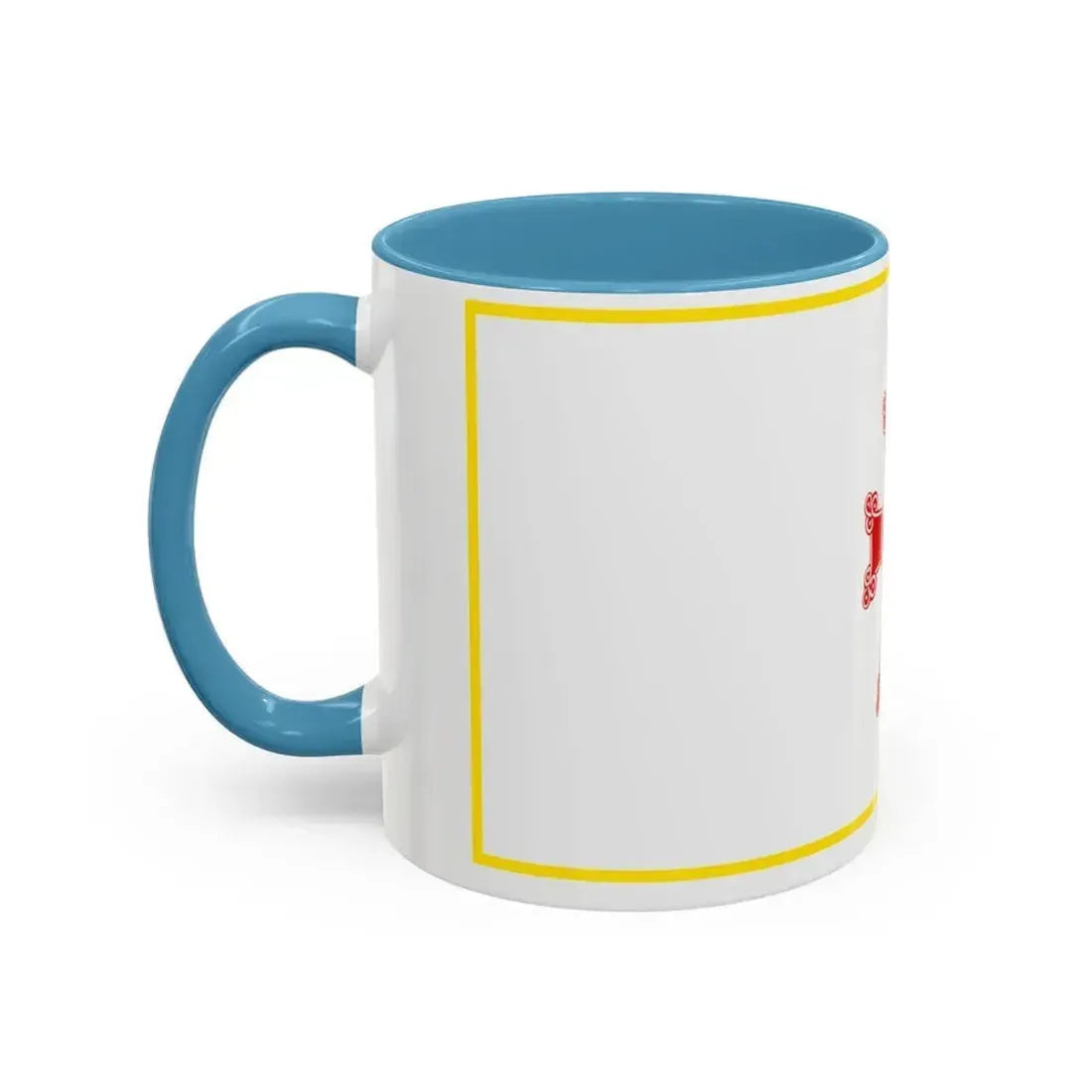 Flag of Gyumri Armenia - Accent Coffee Mug - Go Mug Yourself