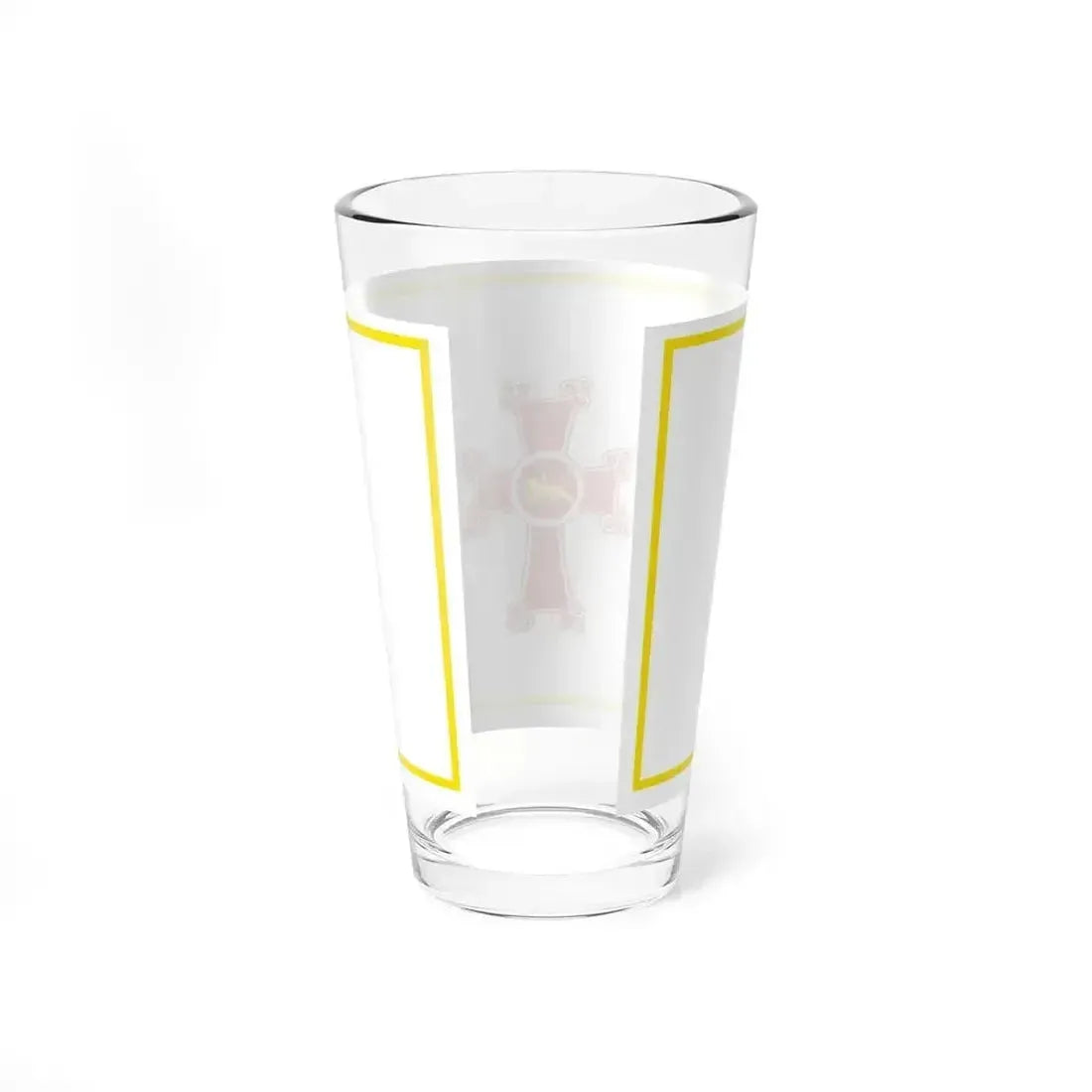 Flag of Gyumri Armenia - Pint Glass 16oz - Go Mug Yourself