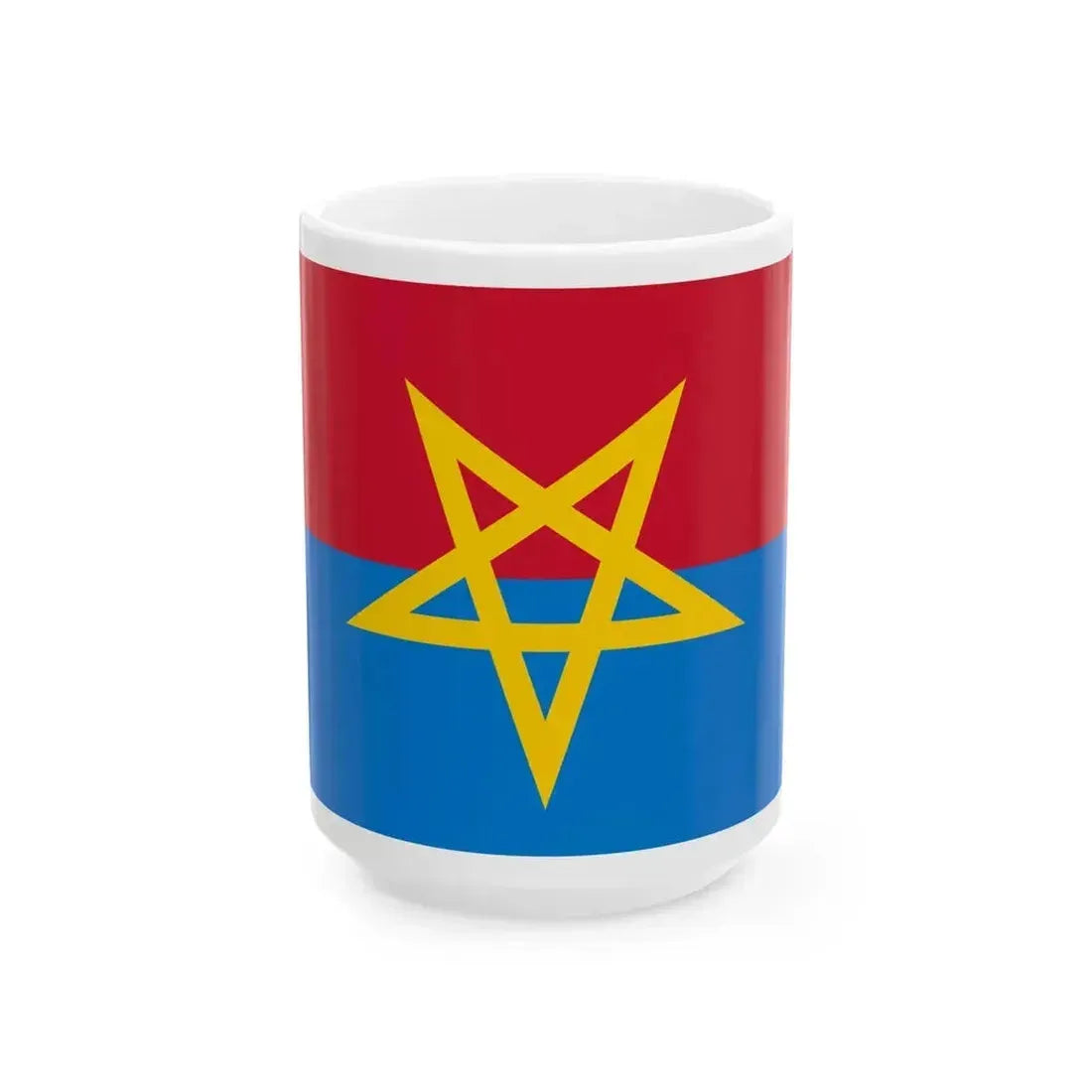 Flag of Haaksbergen (Netherlands) White Coffee Mug 15oz - Go Mug Yourself
