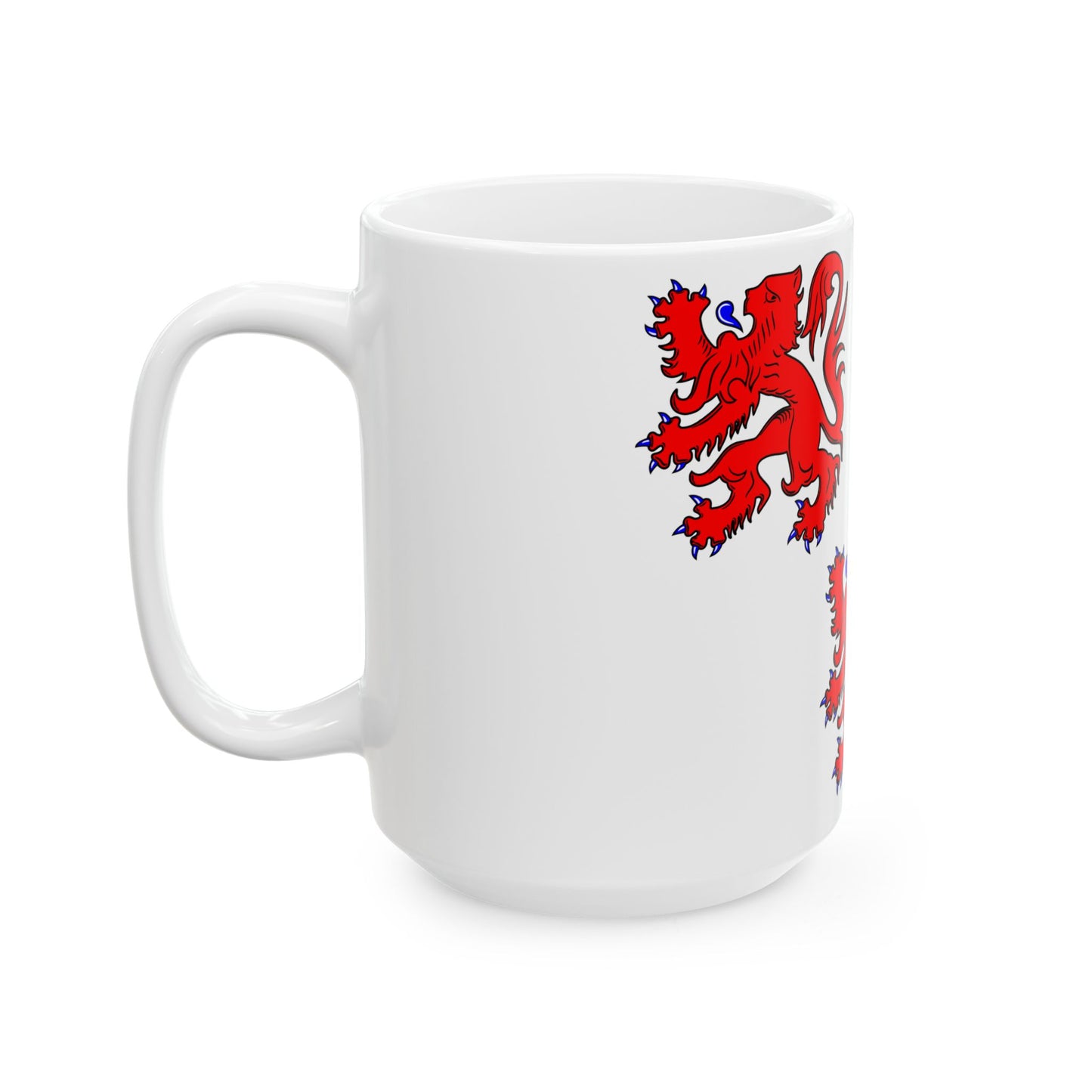 Flag of Haaltert (Belgium) White Coffee Mug-Go Mug Yourself