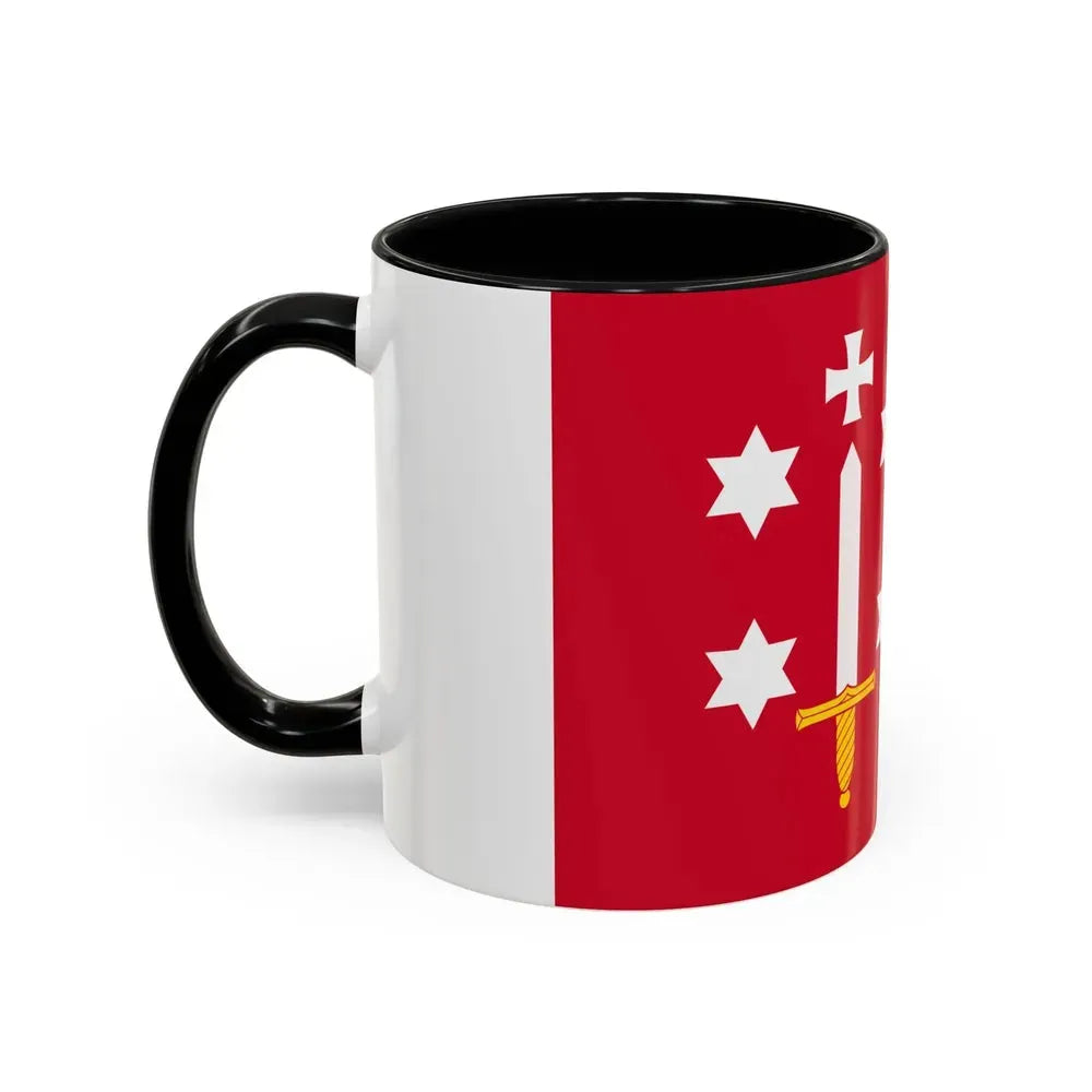 Flag of Haarlem the capital of the province of North Holland Netherlands - Accent Coffee Mug - Go Mug Yourself