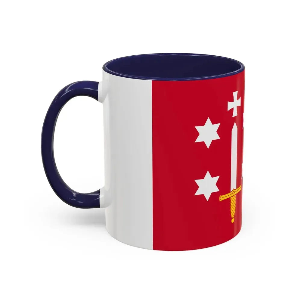 Flag of Haarlem the capital of the province of North Holland Netherlands - Accent Coffee Mug - Go Mug Yourself