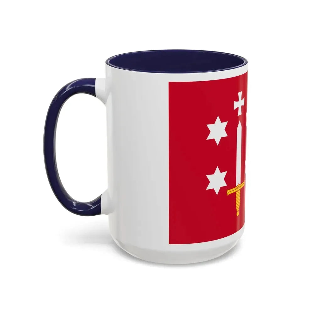 Flag of Haarlem the capital of the province of North Holland Netherlands - Accent Coffee Mug - Go Mug Yourself