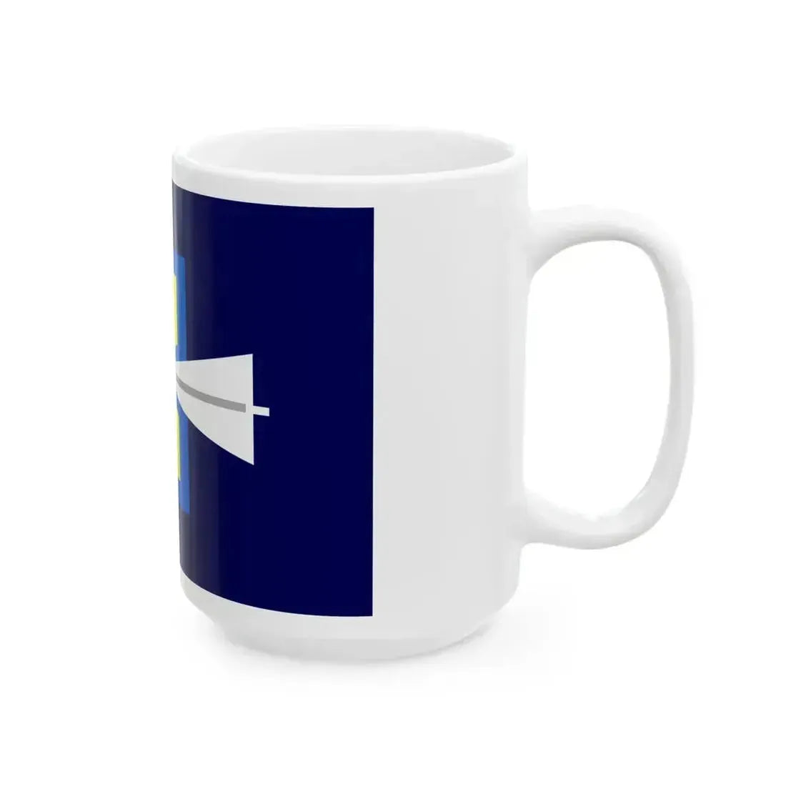 Flag of Hachirogata Akita (Japan) White Coffee Mug - Go Mug Yourself