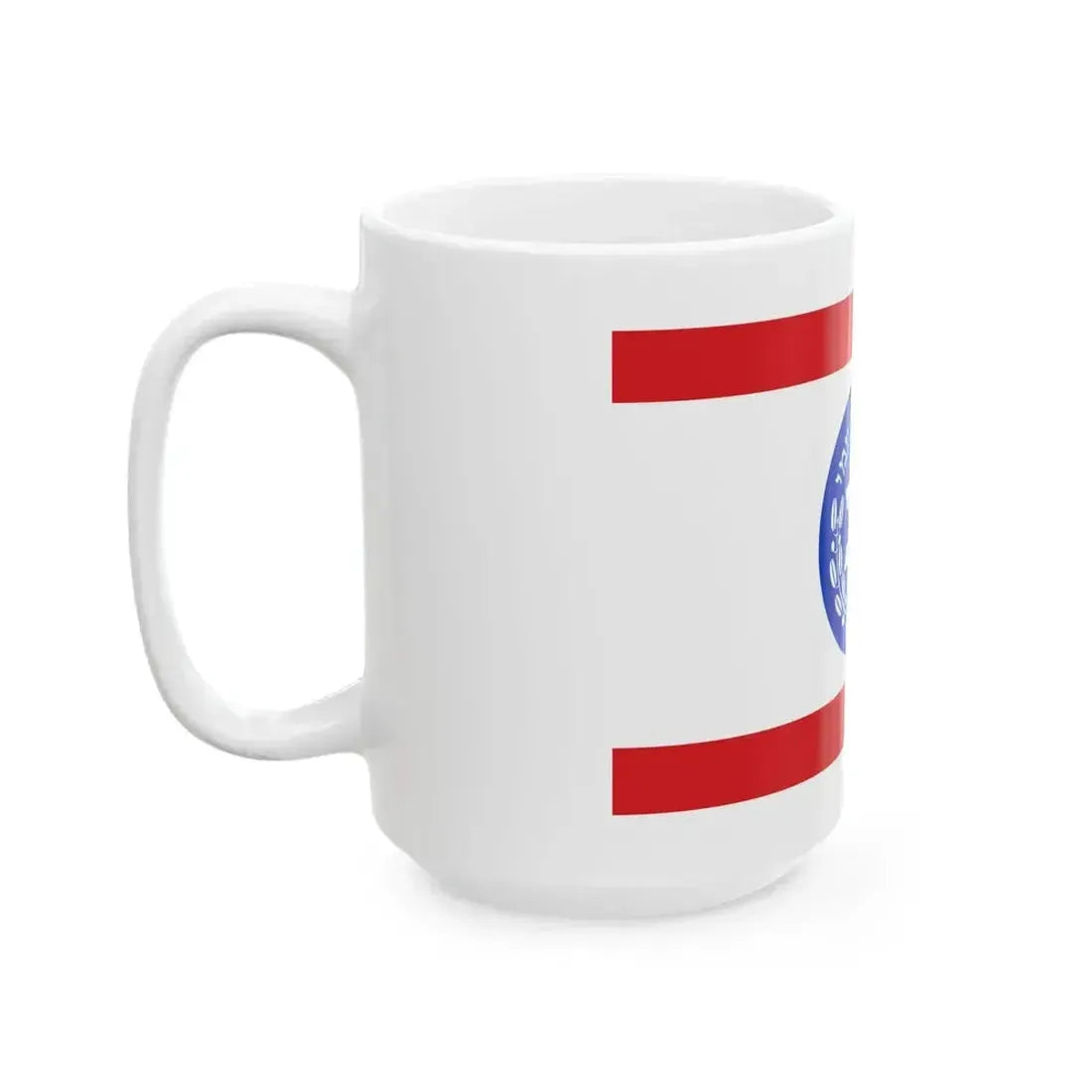 Flag of Hadassah (United States) White Coffee Mug - Go Mug Yourself