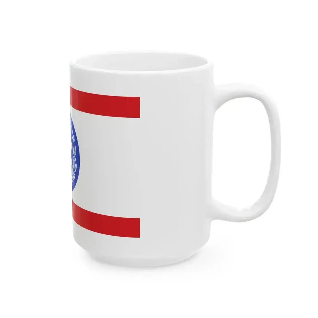 Flag of Hadassah (United States) White Coffee Mug - Go Mug Yourself