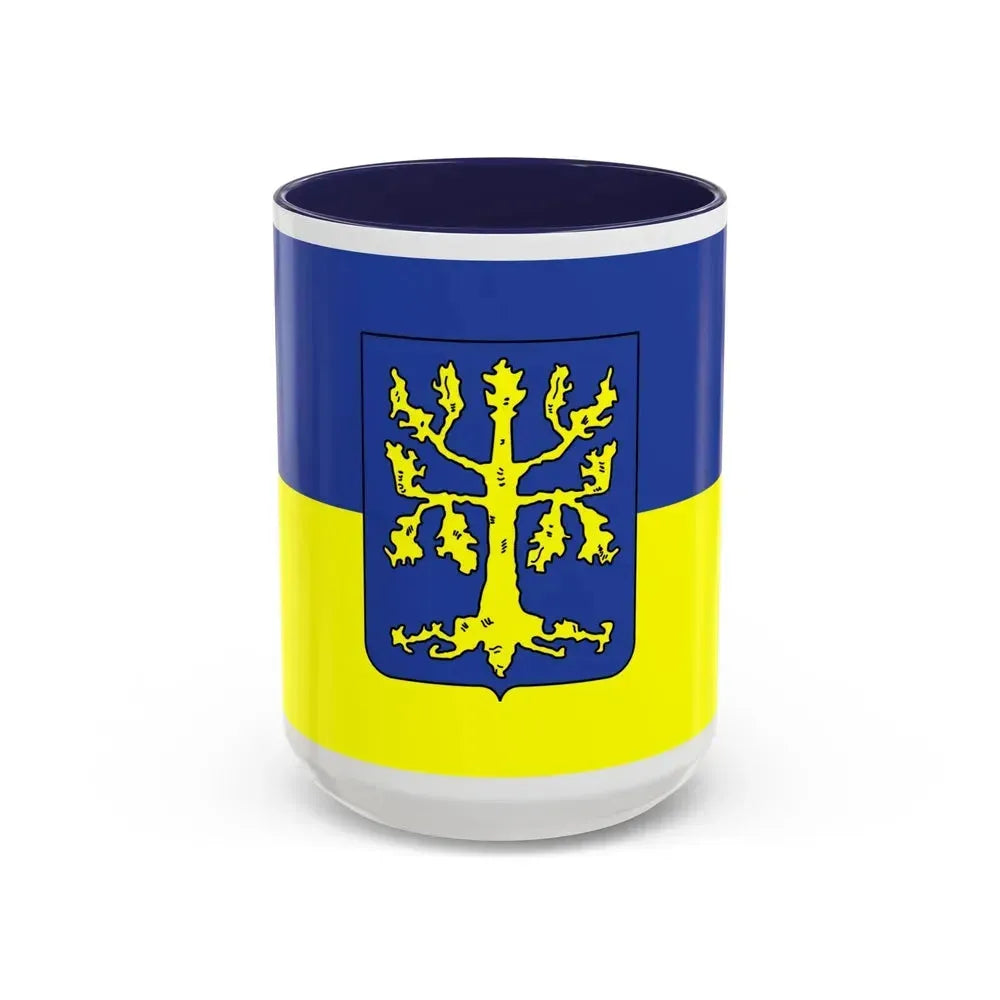 Flag of Hagen Germany - Accent Coffee Mug 15oz Navy - Go Mug Yourself