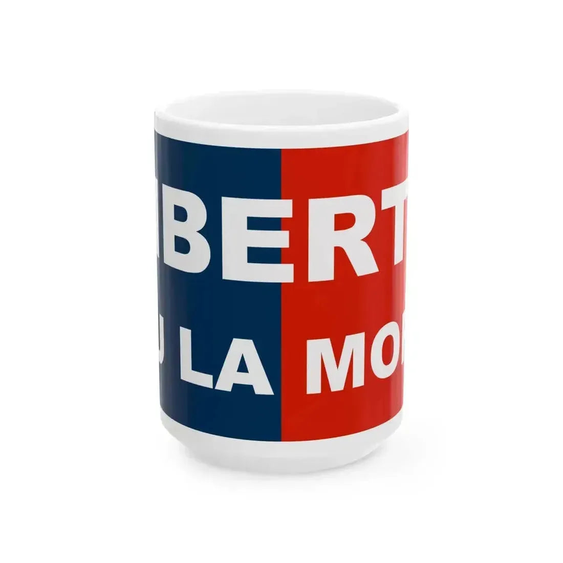Flag of Haiti 1803-1804 (Haiti) White Coffee Mug 15oz - Go Mug Yourself