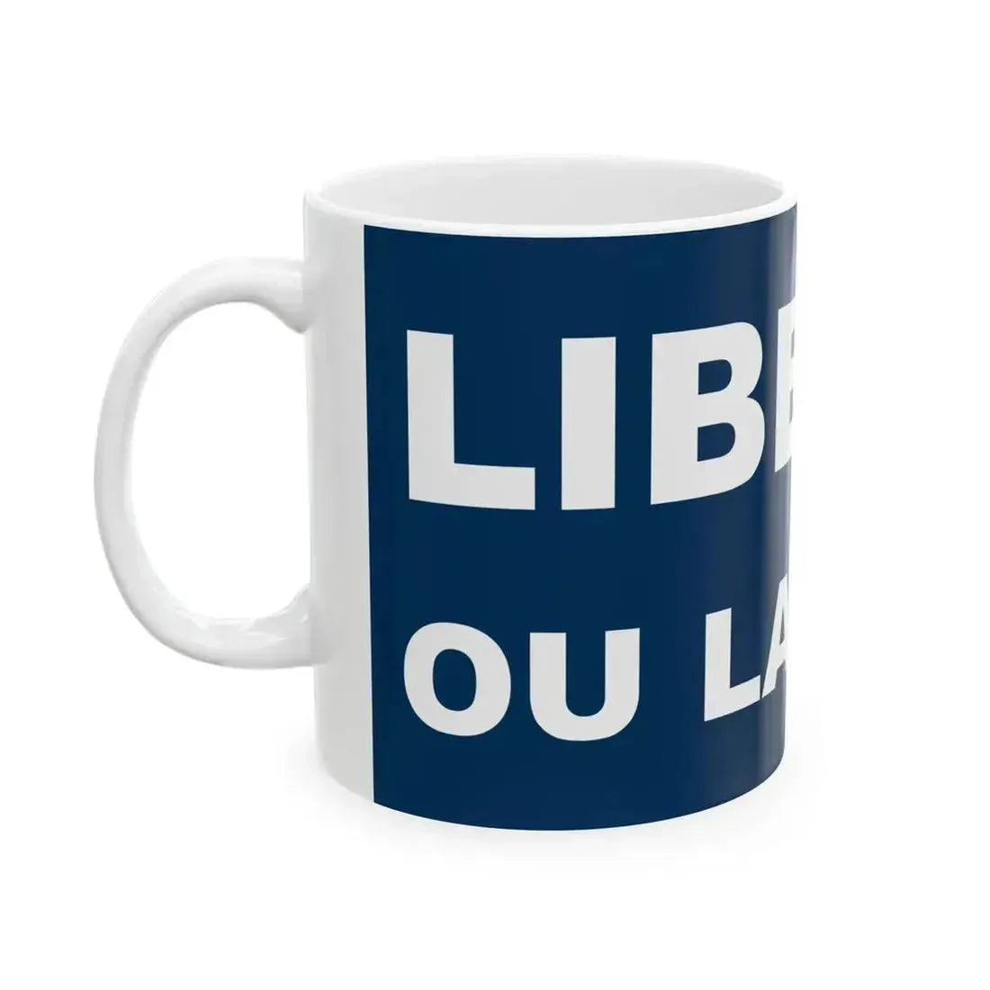Flag of Haiti 1803-1804 (Haiti) White Coffee Mug - Go Mug Yourself