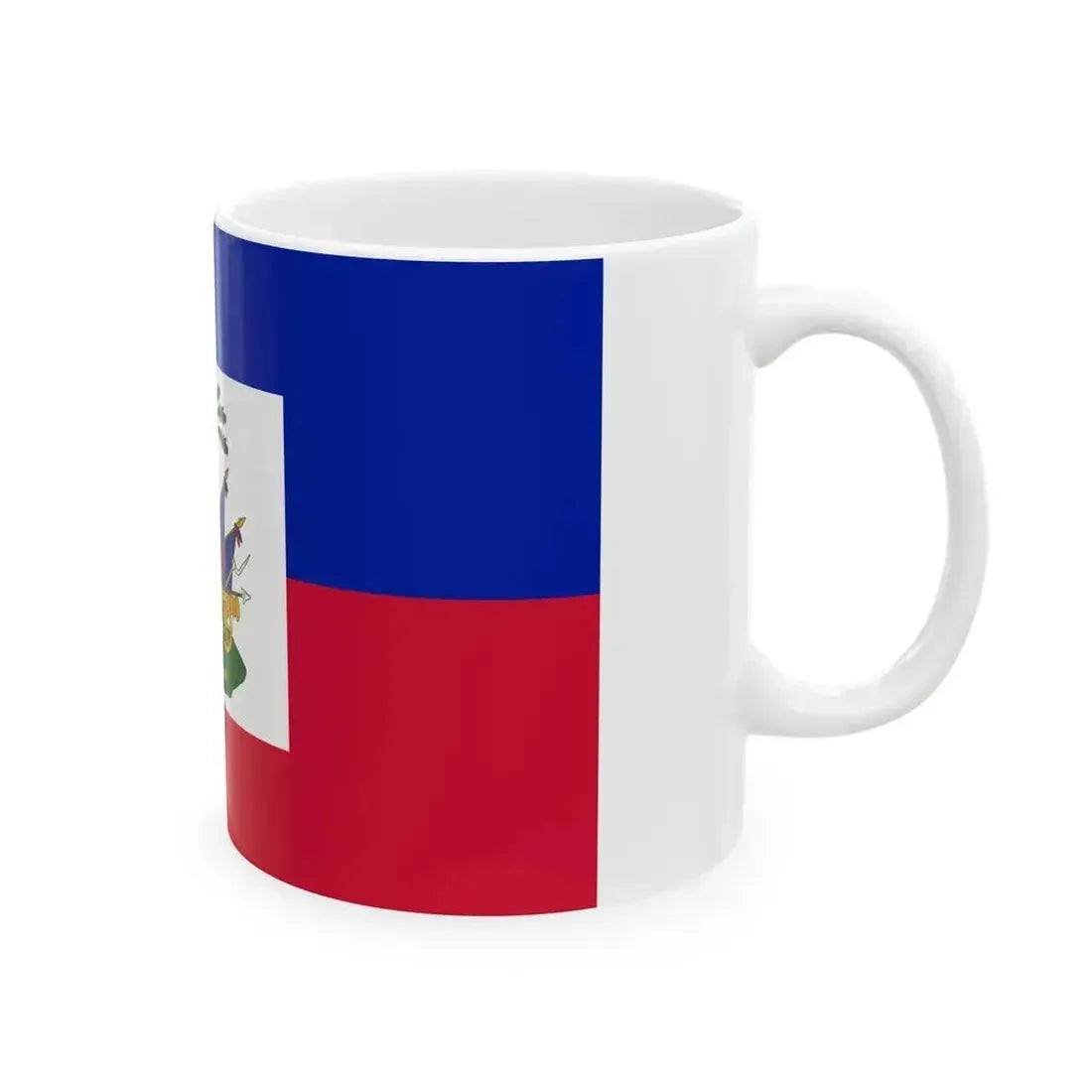 Flag of Haiti 1807-1849 (Haiti) White Coffee Mug - Go Mug Yourself