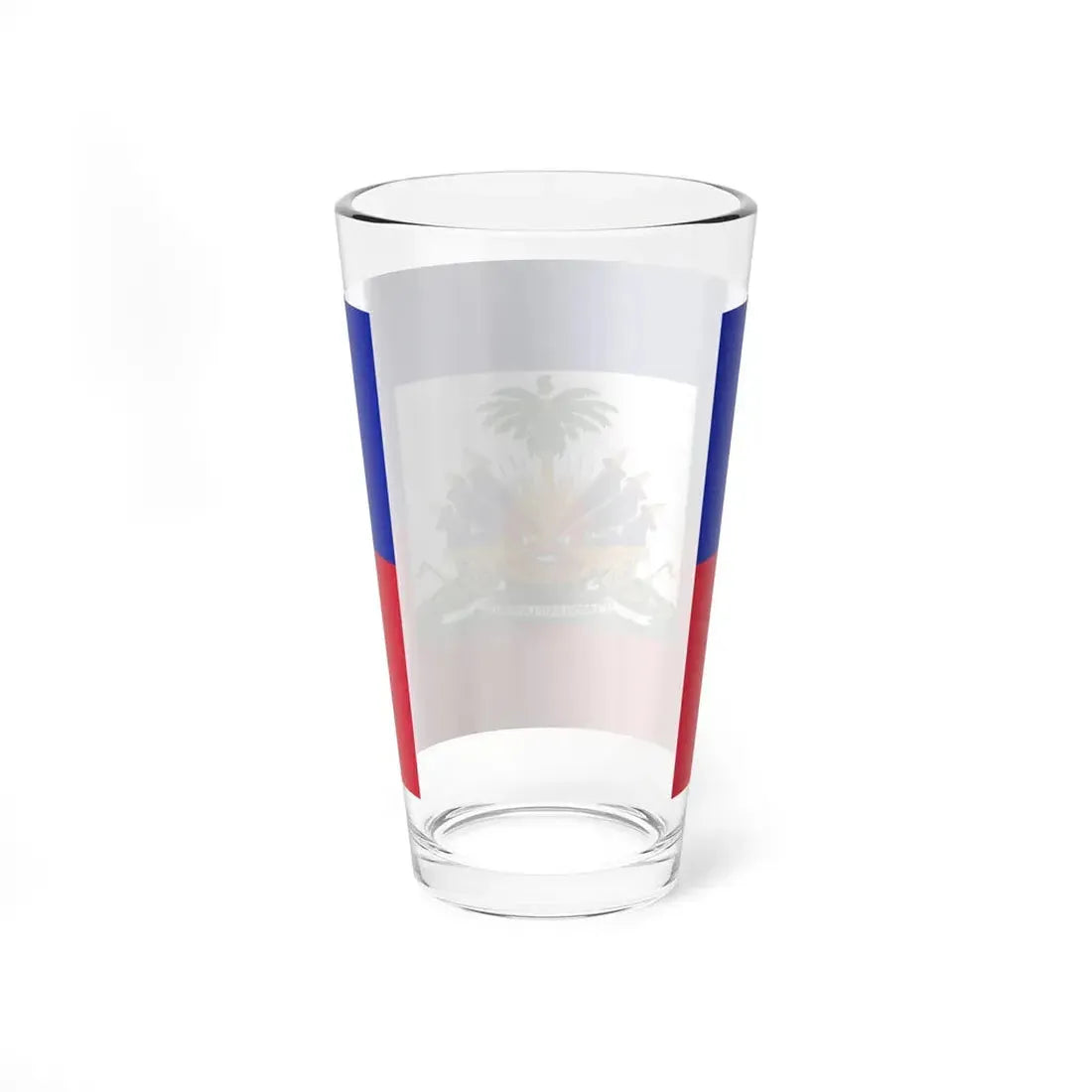 Flag of Haiti 1859-1964 3-2 (Haiti) Pint Glass 16oz - Go Mug Yourself