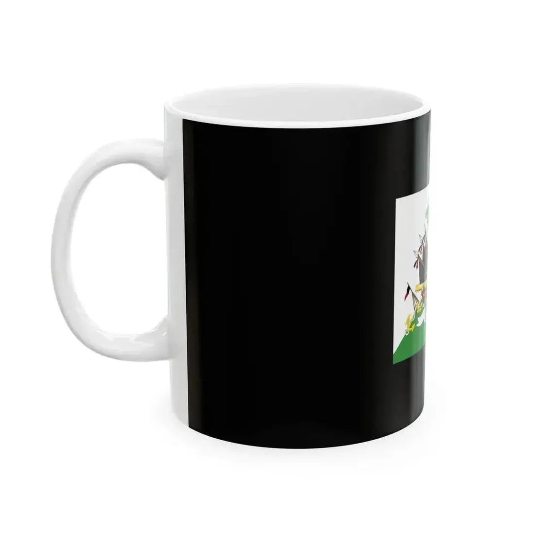Flag of Haiti 1964-1986 - Alternative version (Haiti) White Coffee Mug - Go Mug Yourself