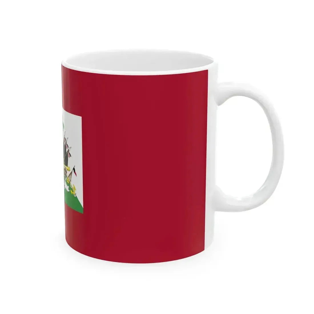 Flag of Haiti 1964-1986 - Alternative version (Haiti) White Coffee Mug - Go Mug Yourself