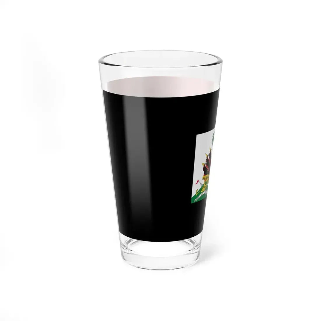 Flag of Haiti 1964-1986 (Haiti) Pint Glass 16oz - Go Mug Yourself