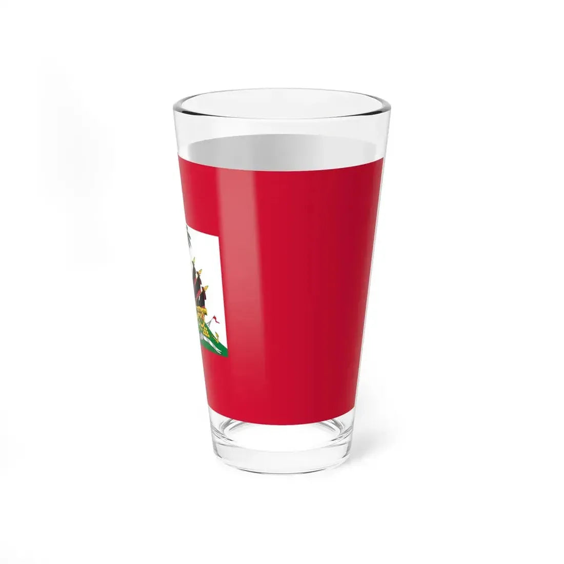 Flag of Haiti 1964-1986 (Haiti) Pint Glass 16oz - Go Mug Yourself