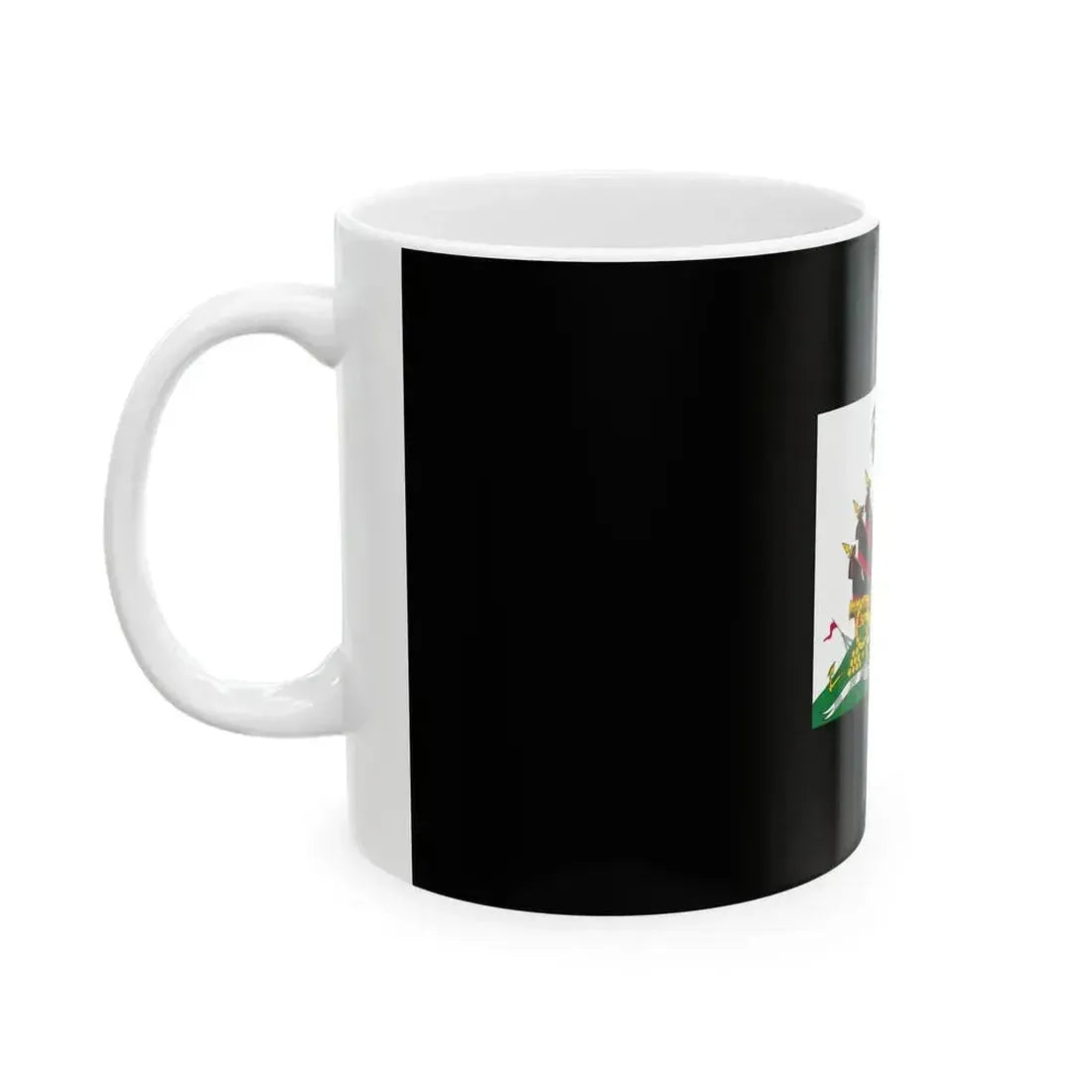 Flag of Haiti 1964-1986 (Haiti) White Coffee Mug - Go Mug Yourself