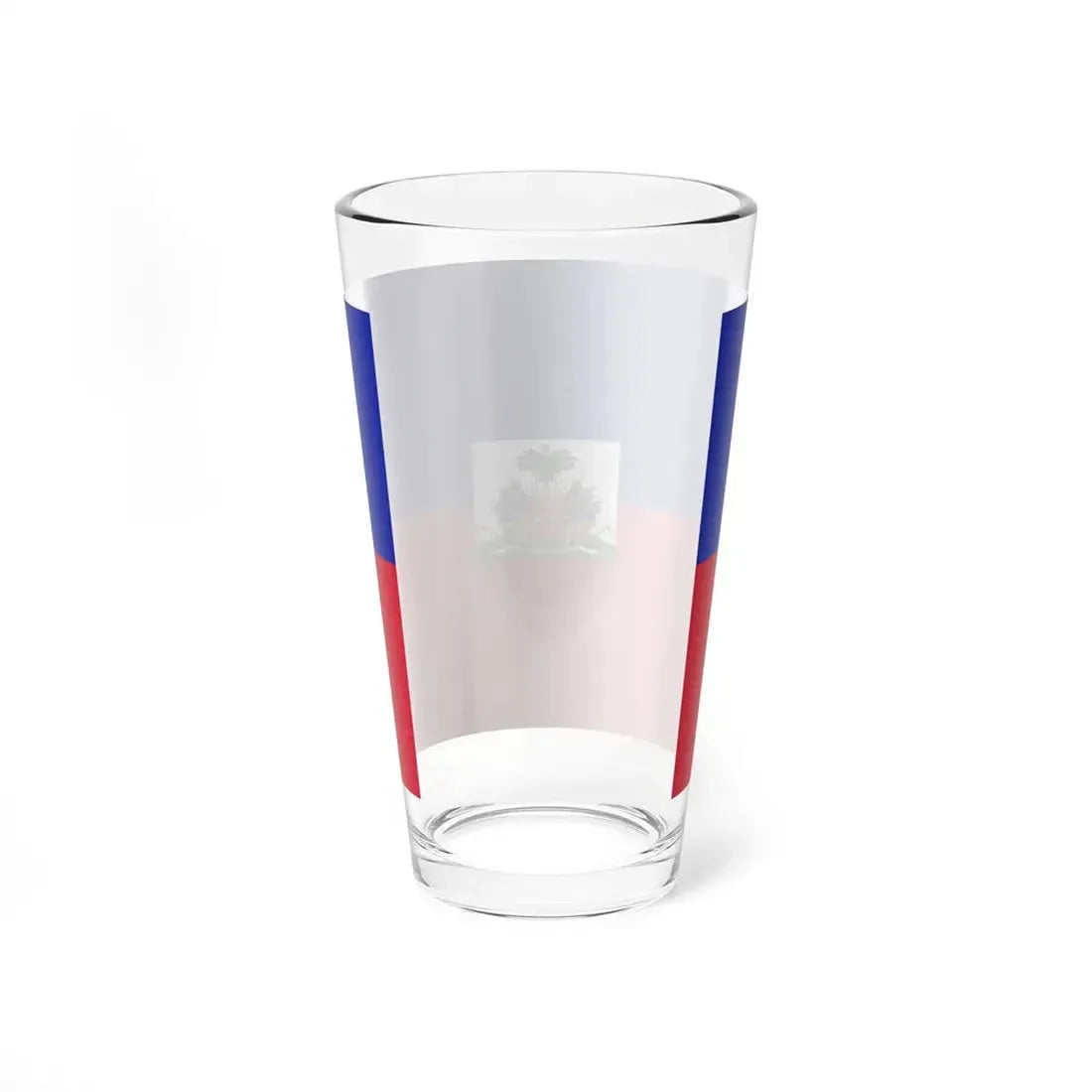 Flag of Haiti 3-2 (Haiti) Pint Glass 16oz - Go Mug Yourself