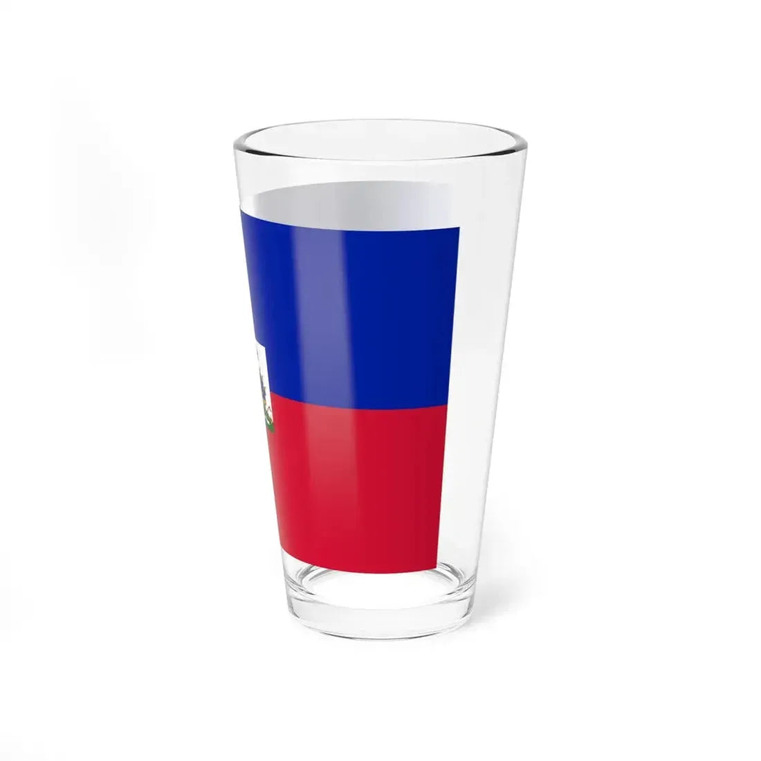 Flag of Haiti 3-2 (Haiti) Pint Glass 16oz - Go Mug Yourself