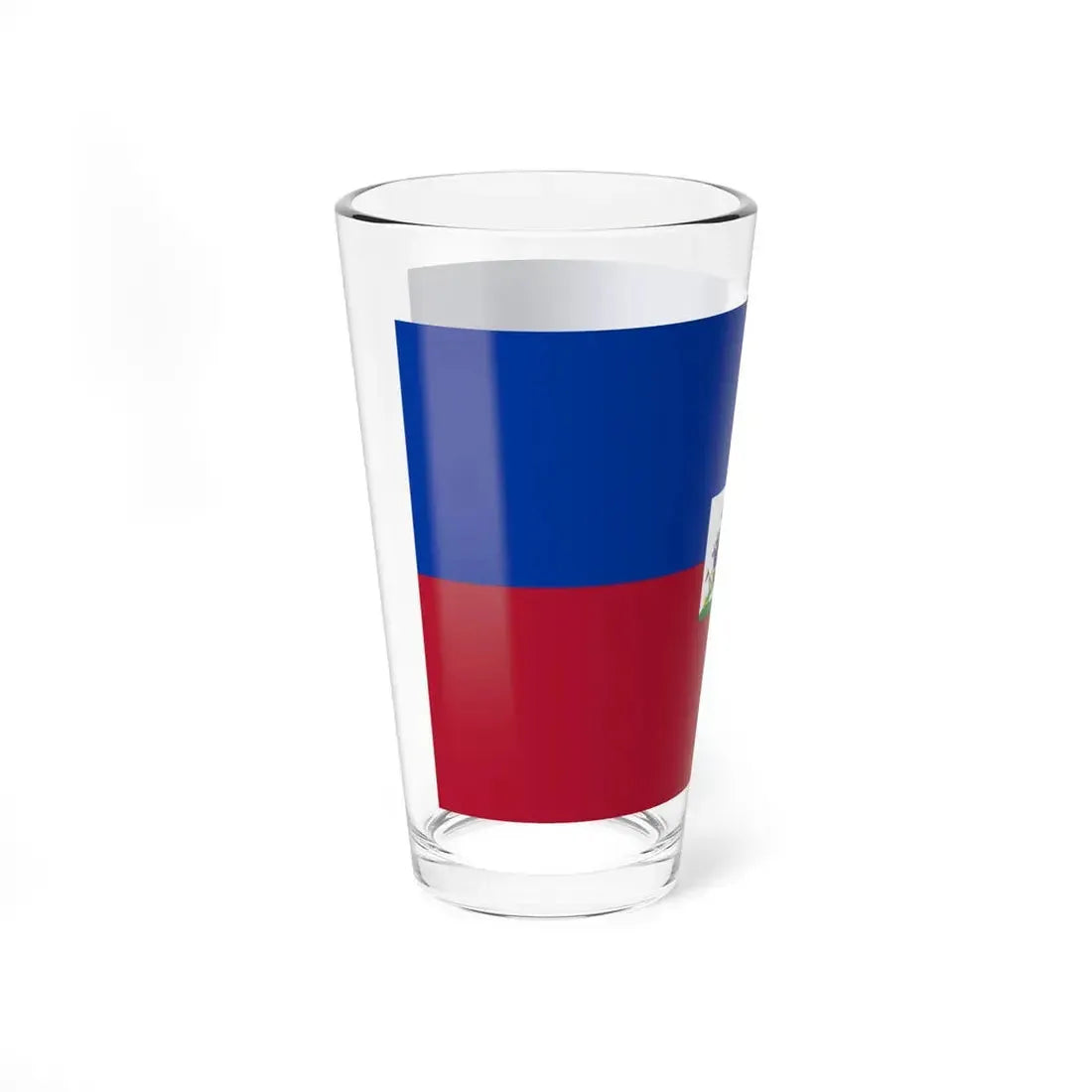 Flag of Haiti alternative version (Haiti) Pint Glass 16oz - Go Mug Yourself