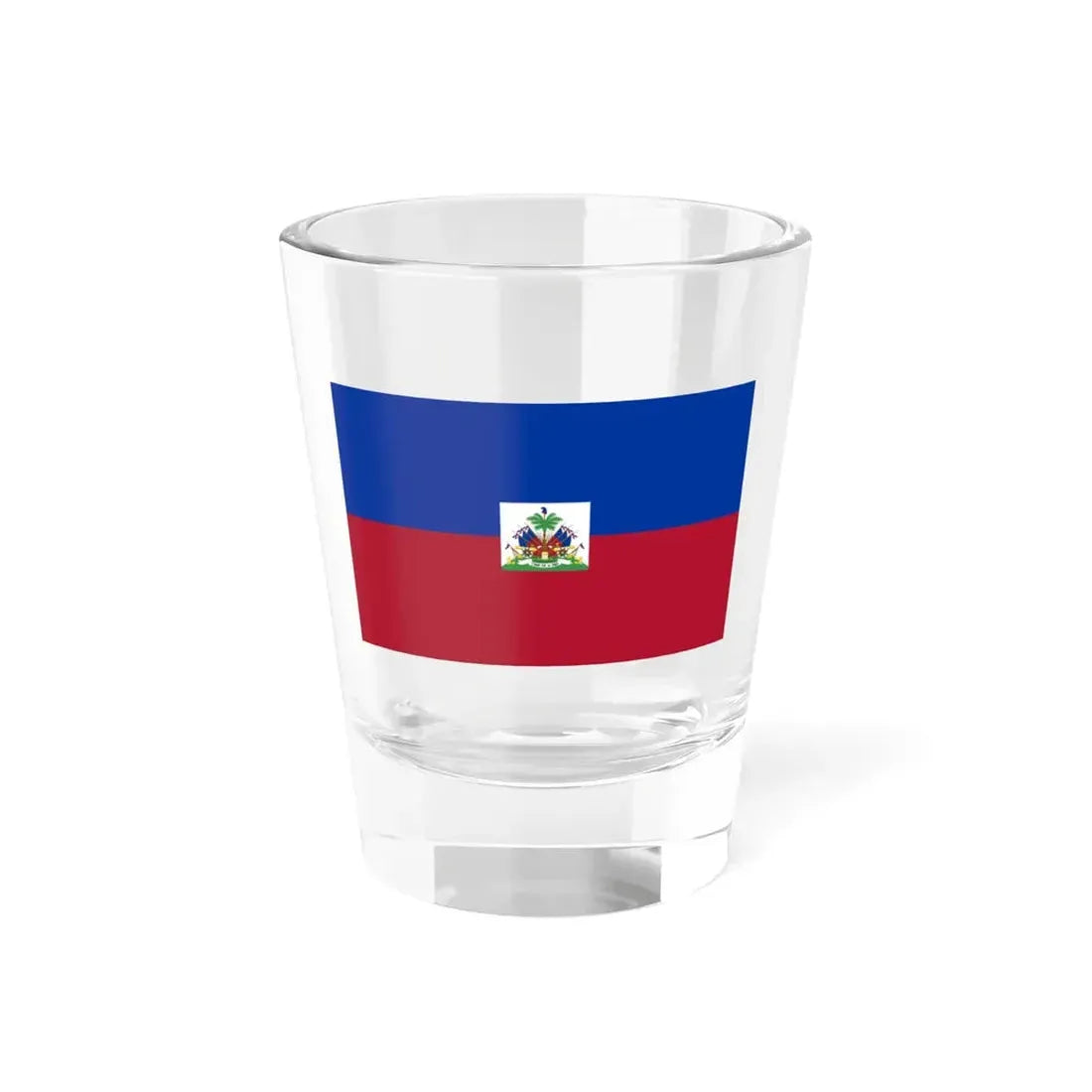 Flag of Haiti alternative version (Haiti) Shot Glass 1.5oz 1.5oz - Go Mug Yourself
