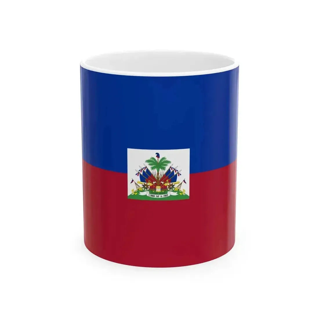 Flag of Haiti alternative version (Haiti) White Coffee Mug 11oz - Go Mug Yourself