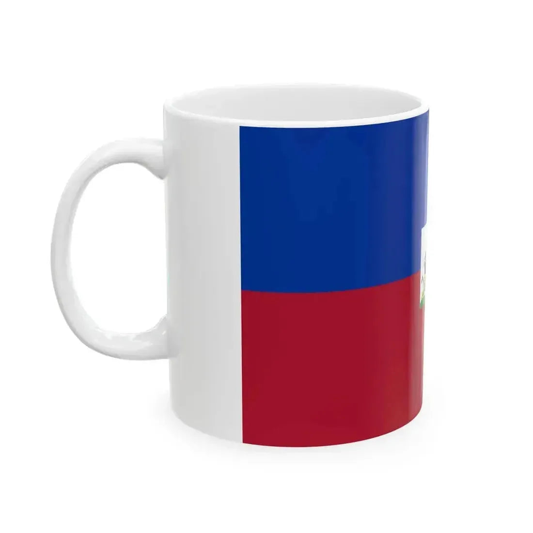 Flag of Haiti alternative version (Haiti) White Coffee Mug - Go Mug Yourself