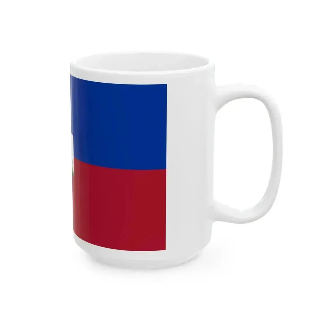 Flag of Haiti alternative version (Haiti) White Coffee Mug - Go Mug Yourself