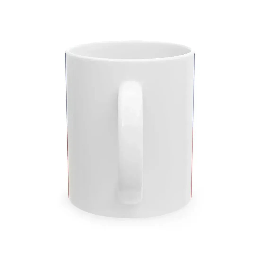 Flag of Haiti civil 3-2 (Haiti) White Coffee Mug - Go Mug Yourself