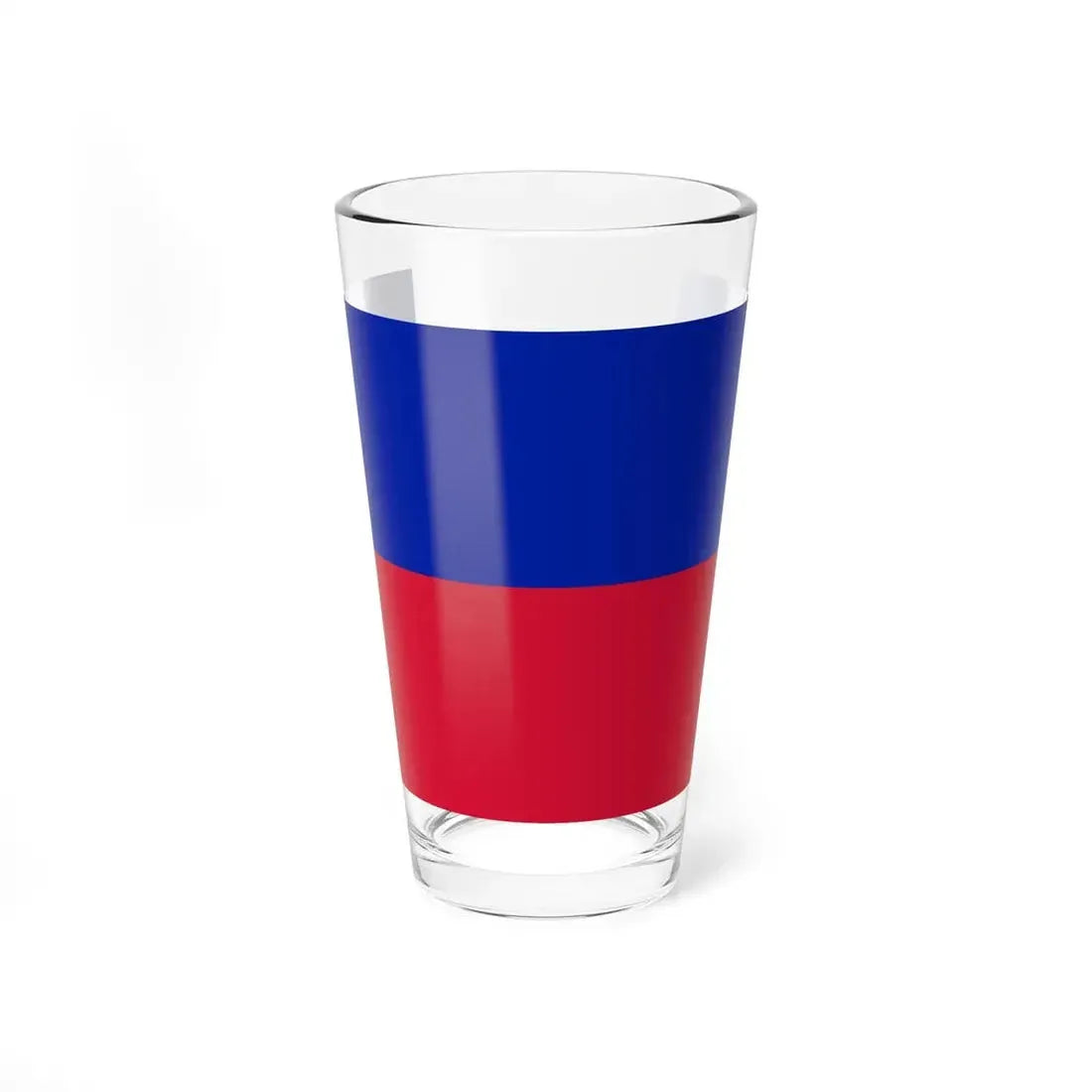 Flag of Haiti civil (Haiti) Pint Glass 16oz 16oz - Go Mug Yourself