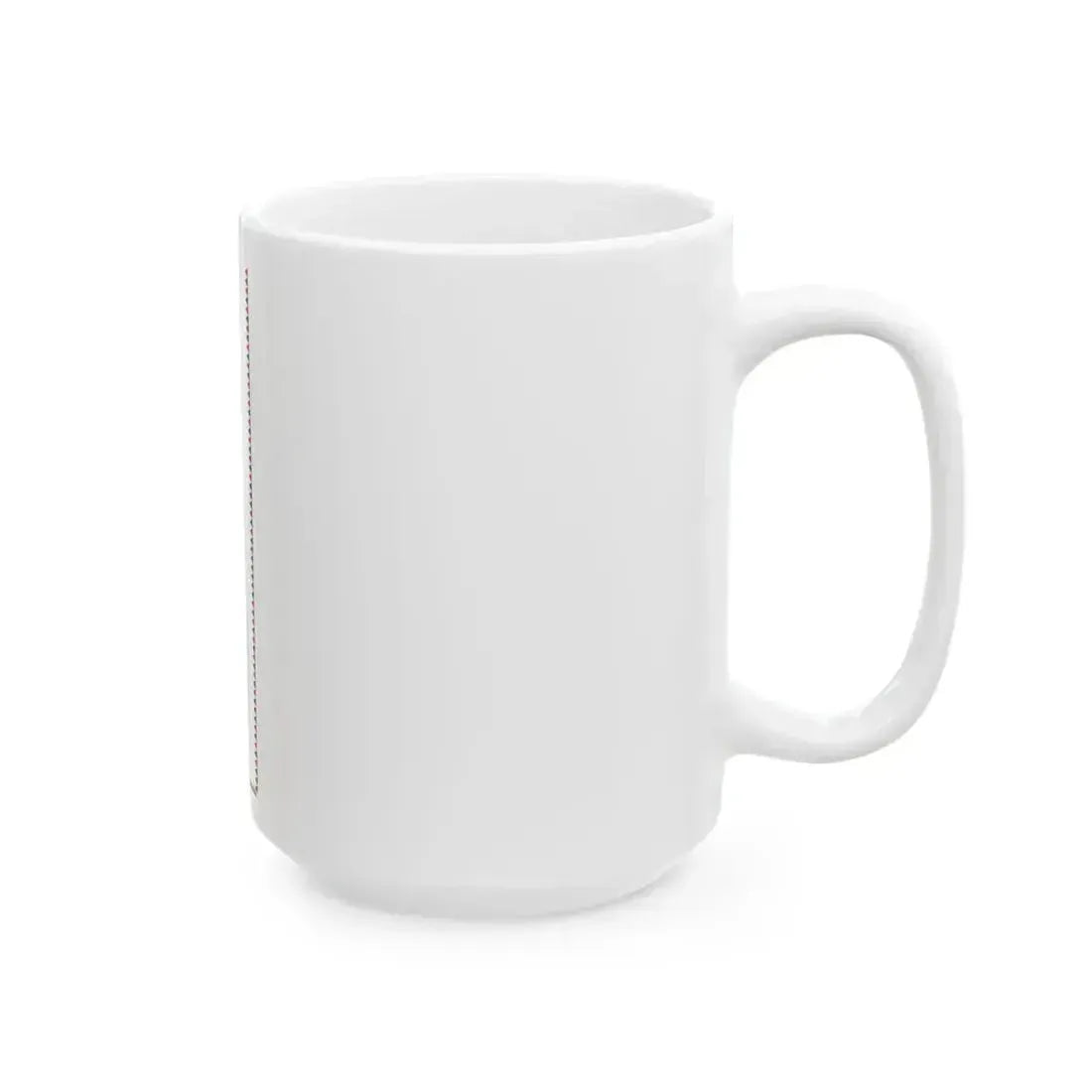 Flag of Hajdusamson vertical (Hungary) White Coffee Mug - Go Mug Yourself