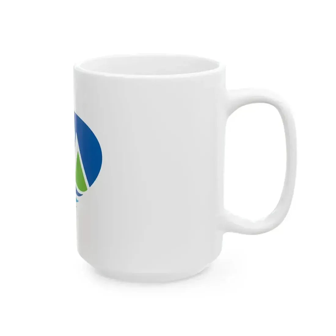 Flag of Hakusan Ishikawa (Japan) White Coffee Mug - Go Mug Yourself