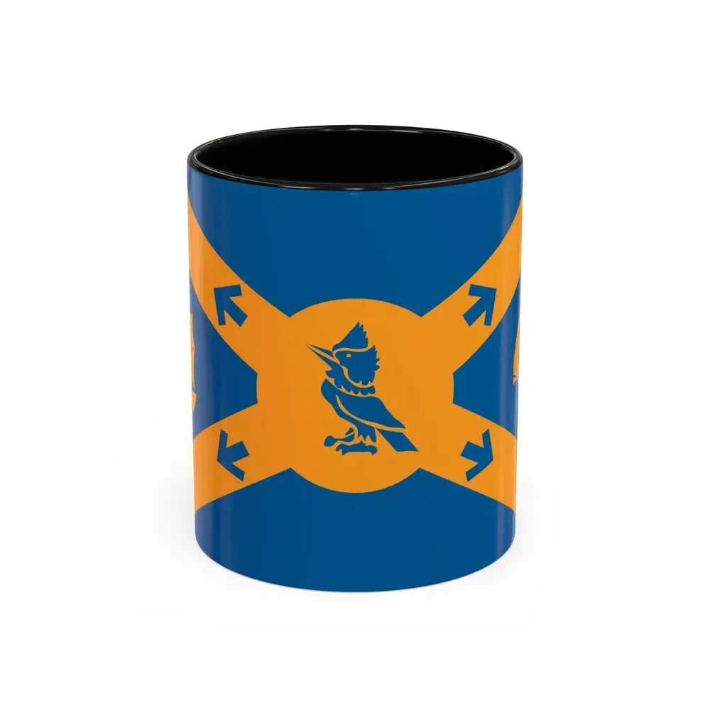 Flag of Halifax Canada - Accent Coffee Mug 11oz Black - Go Mug Yourself