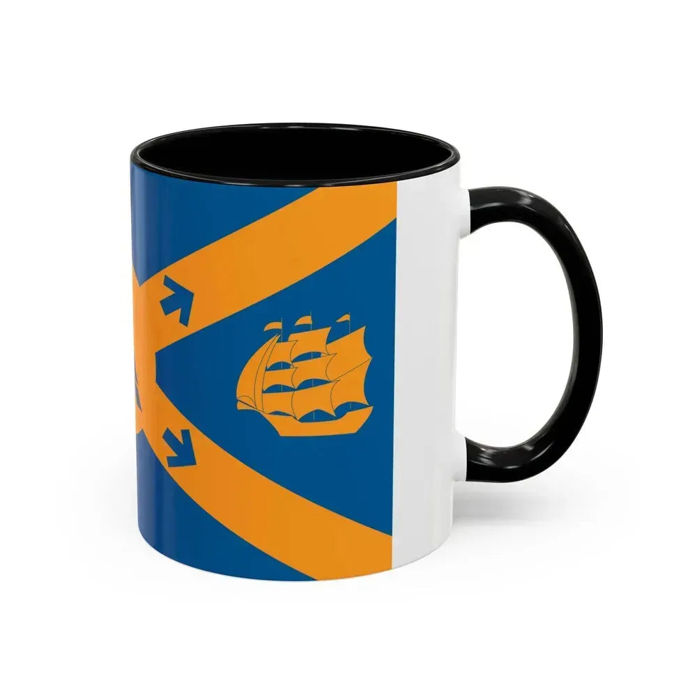 Flag of Halifax Canada - Accent Coffee Mug - Go Mug Yourself