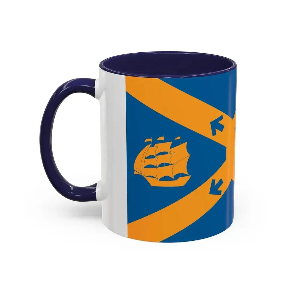 Flag of Halifax Canada - Accent Coffee Mug - Go Mug Yourself