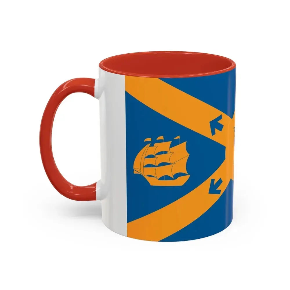 Flag of Halifax Canada - Accent Coffee Mug - Go Mug Yourself