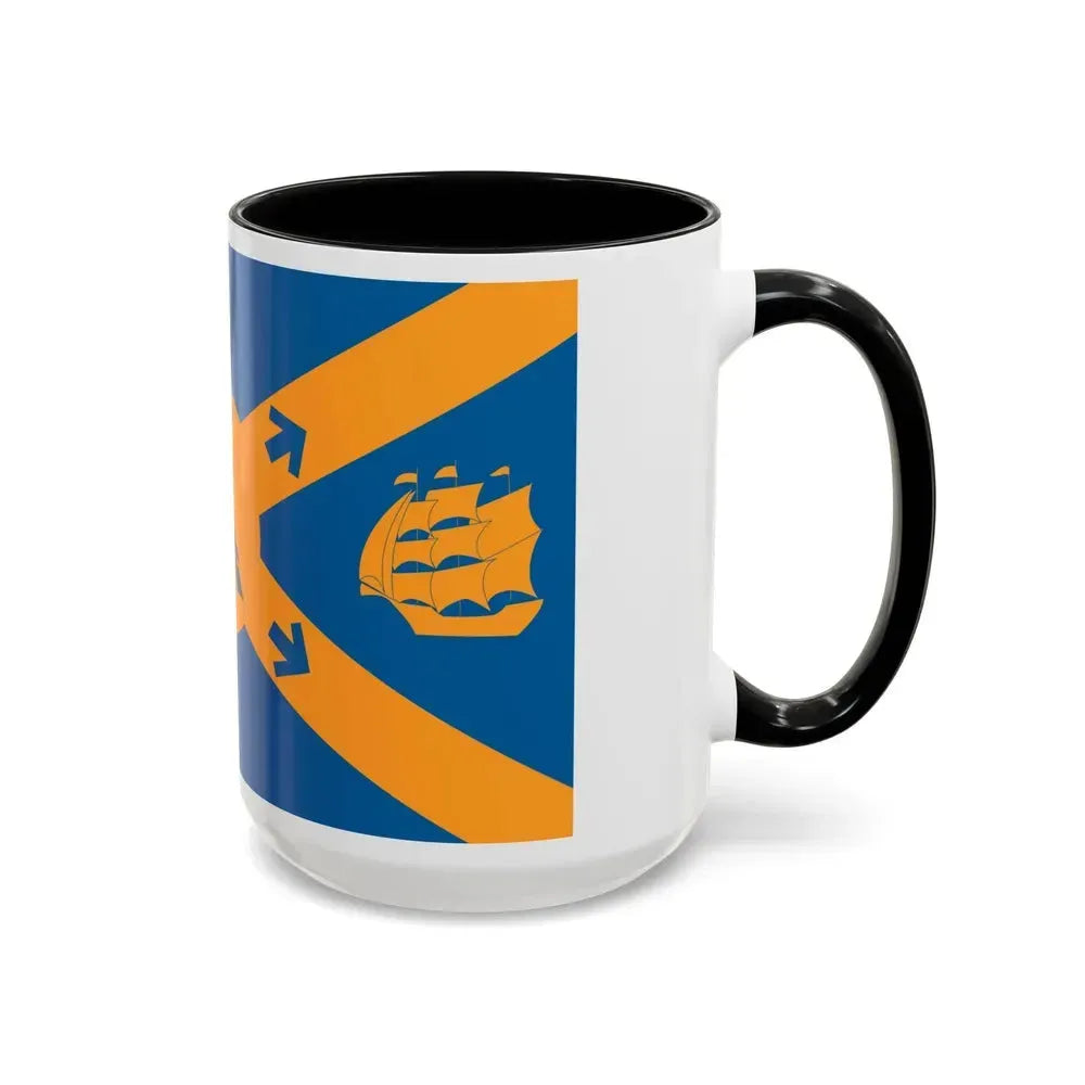 Flag of Halifax Canada - Accent Coffee Mug - Go Mug Yourself