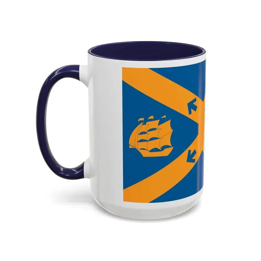 Flag of Halifax Canada - Accent Coffee Mug - Go Mug Yourself
