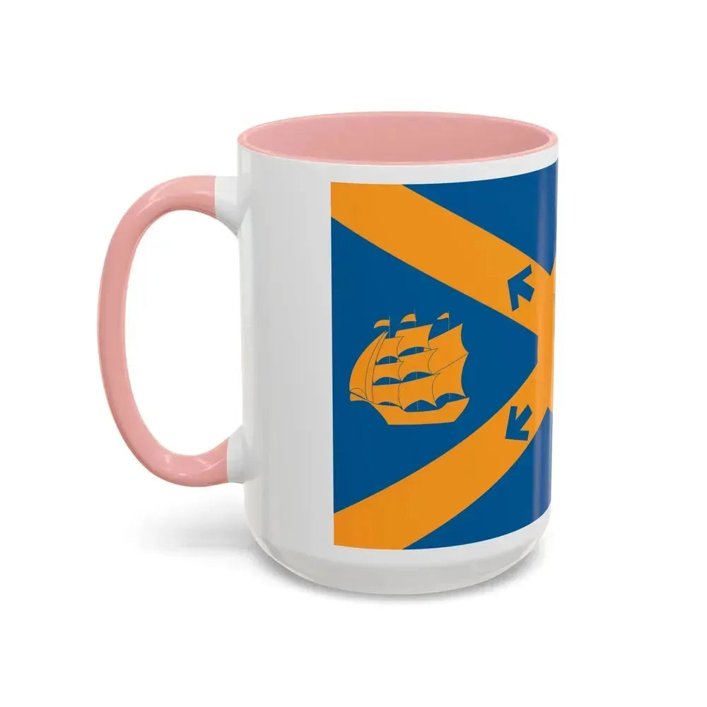 Flag of Halifax Canada - Accent Coffee Mug - Go Mug Yourself