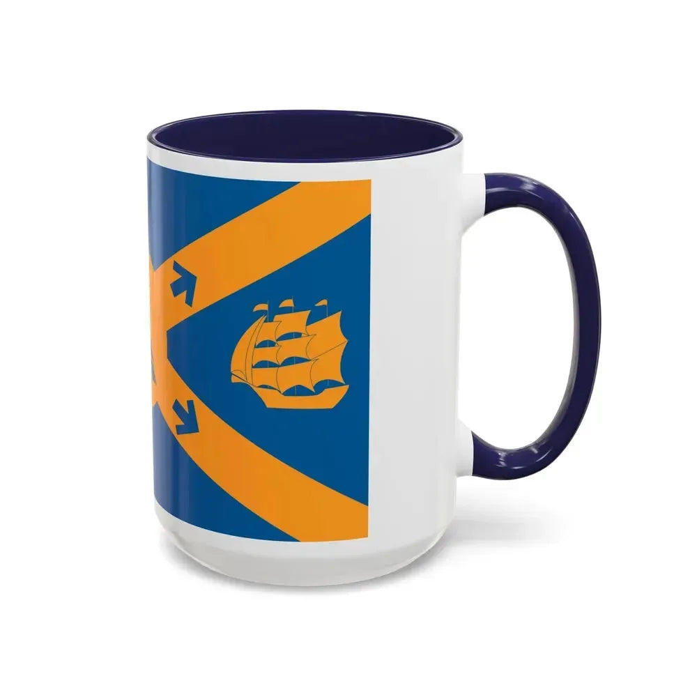 Flag of Halifax Canada - Accent Coffee Mug - Go Mug Yourself
