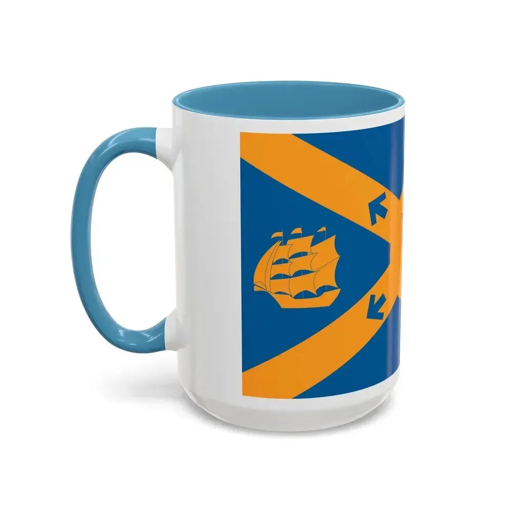Flag of Halifax Canada - Accent Coffee Mug - Go Mug Yourself