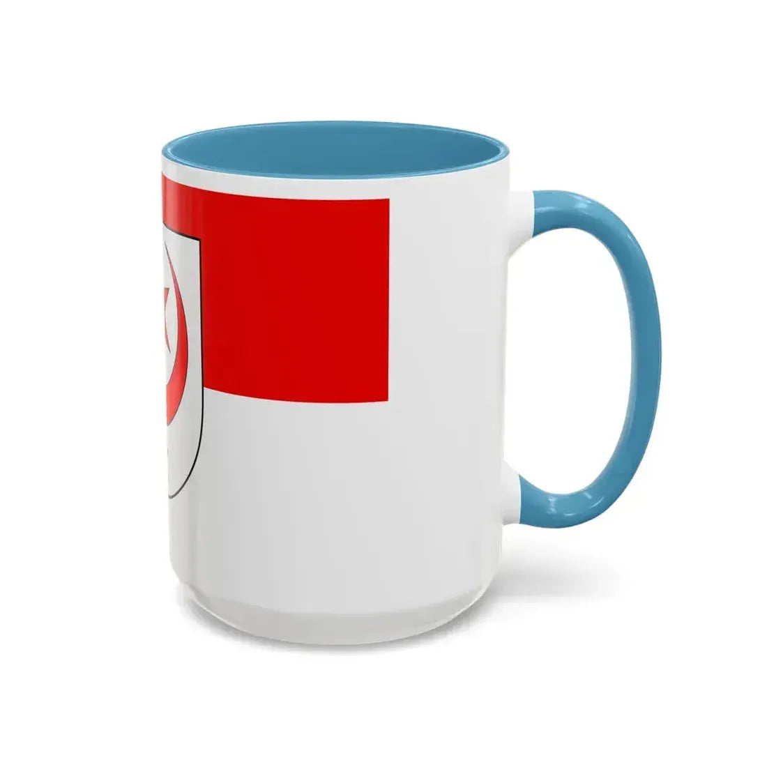 Flag of Halle Saale Germany - Accent Coffee Mug - Go Mug Yourself