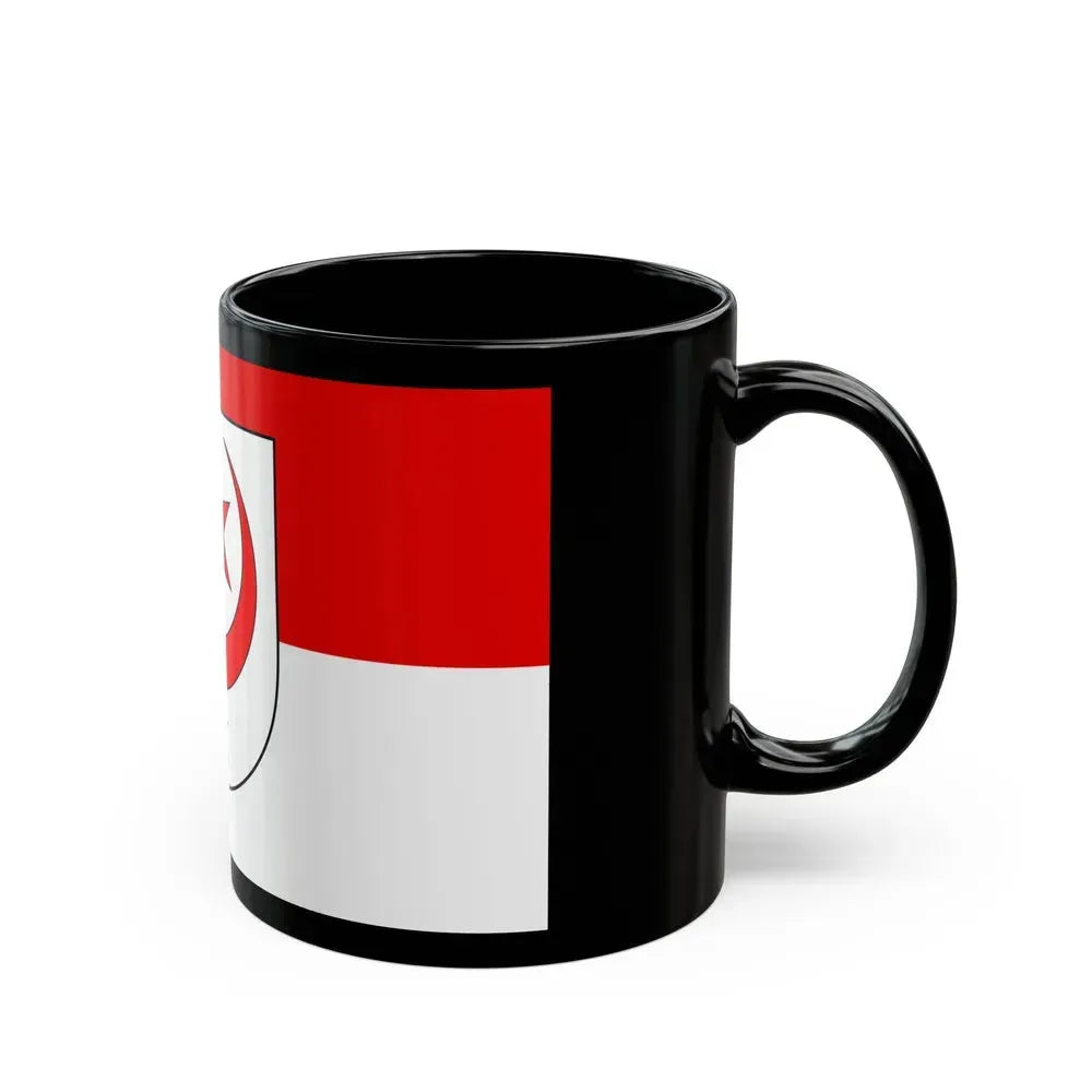 Flag of Halle Saale Germany - Black Coffee Mug - Go Mug Yourself