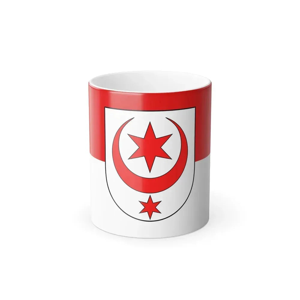 Flag of Halle Saale Germany - Color Changing Coffee Mug 11oz - Go Mug Yourself