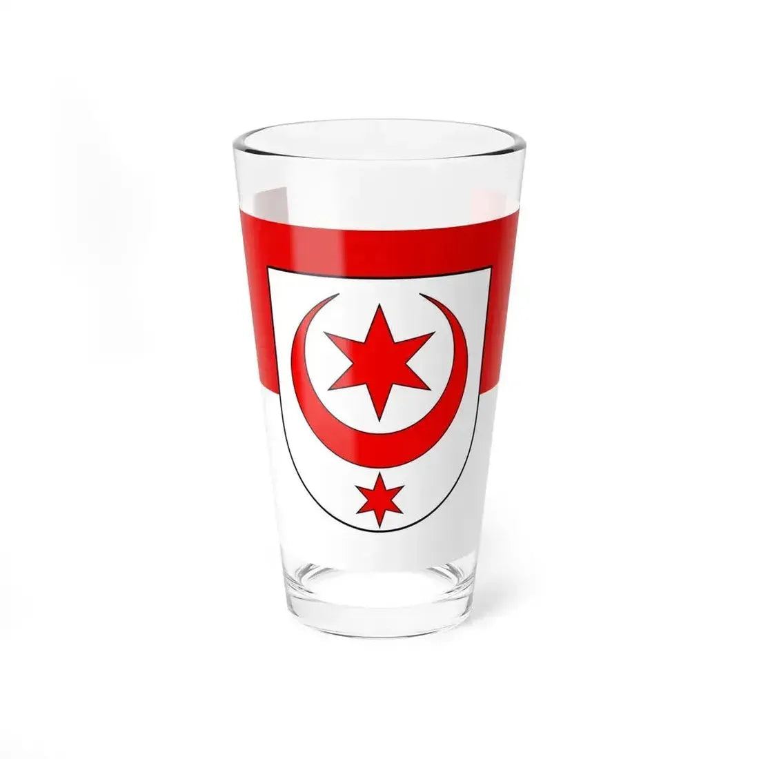Flag of Halle Saale Germany - Pint Glass 16oz 16oz - Go Mug Yourself