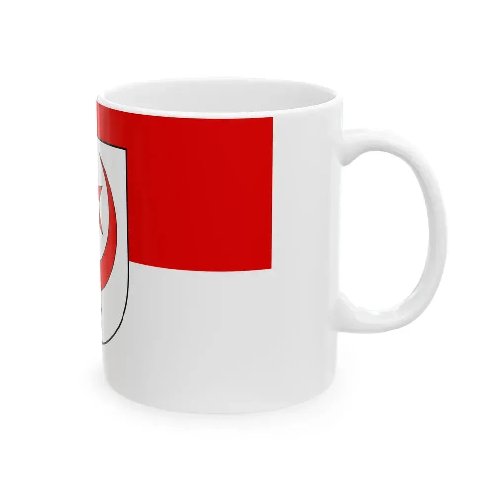 Flag of Halle Saale Germany - White Coffee Mug - Go Mug Yourself