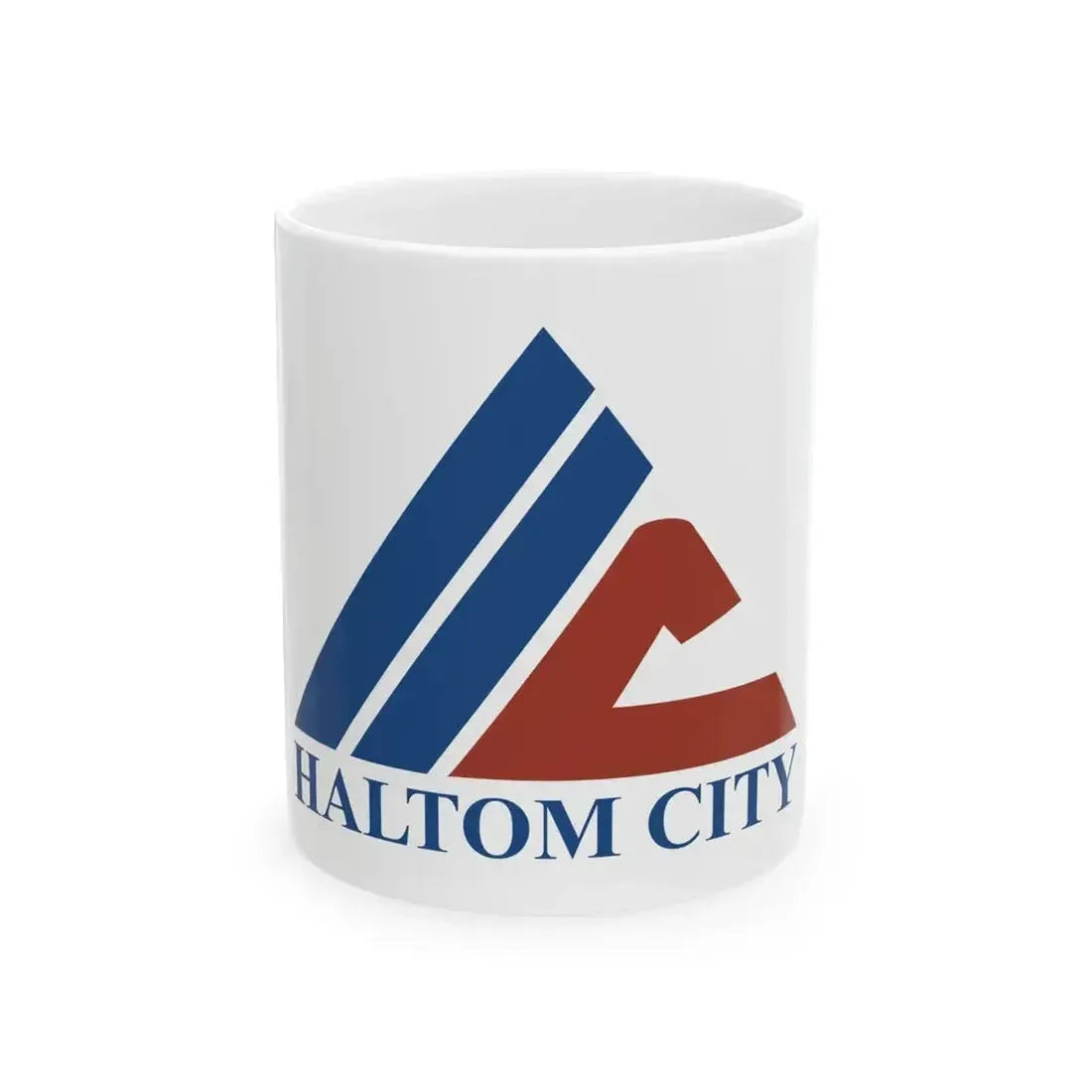 Flag of Haltom City Texas (United States) White Coffee Mug 11oz - Go Mug Yourself