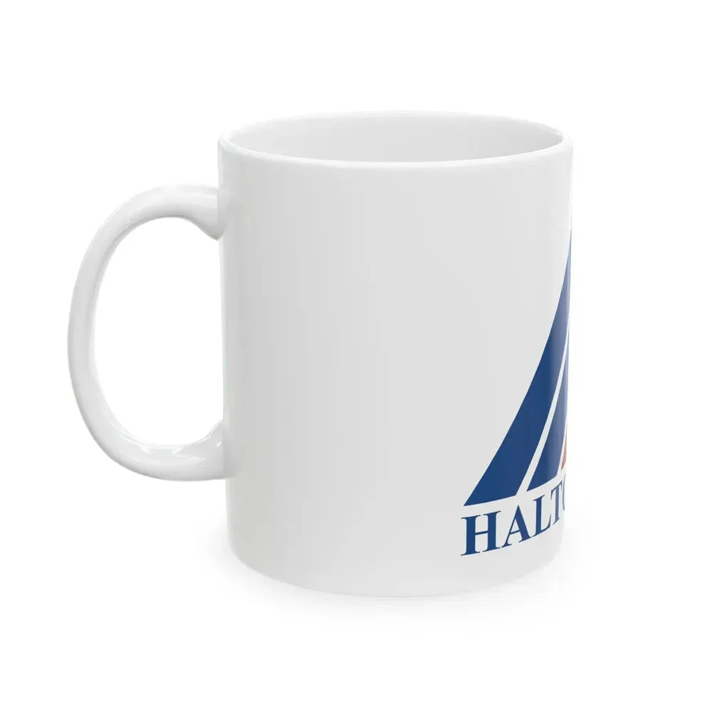 Flag of Haltom City Texas (United States) White Coffee Mug - Go Mug Yourself